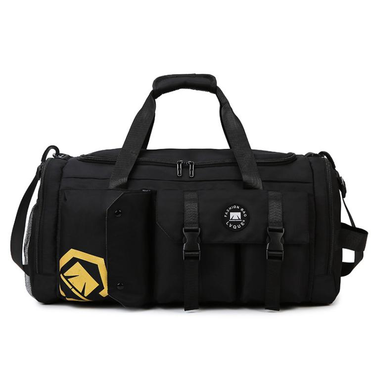 3-Way Convertible Sports Gym Bag With Shoe Compartment Water-Resistant Travel Duffle Backpack With Wet Pocket For Men Women