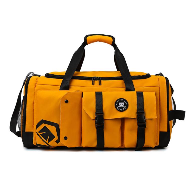 3-Way Convertible Sports Gym Bag With Shoe Compartment Water-Resistant Travel Duffle Backpack With Wet Pocket For Men Women
