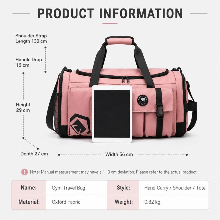 3-Way Convertible Sports Gym Bag With Shoe Compartment Water-Resistant Travel Duffle Backpack With Wet Pocket For Men Women
