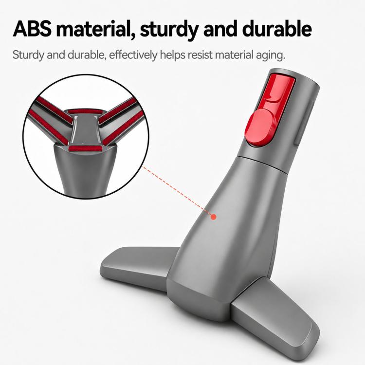 Mattress Tool Attachment For Dyson V15 / V11 / V10 / V8 / V7 Vacuum Cleaners 30 Degree Adjustable Angle Bed Dusting Brush, Single Attachment, Hose+Attachment