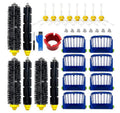 24 In 1 Replacement Parts For iRobot Roomba 600 Series 690 694 650 620 660 651 614 Vacuum Replenishment Kit, 24 In 1
