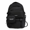 ANLISHI Aesthetic School Backpack Bookbag with Detachable Coin Pouch for Teens College Campus