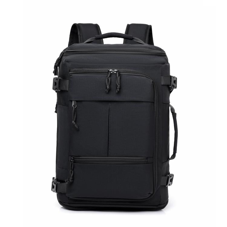 Expandable Travel Backpack Flight Approved Carry On Gym Backpack with Shoe Compartment USB Port
