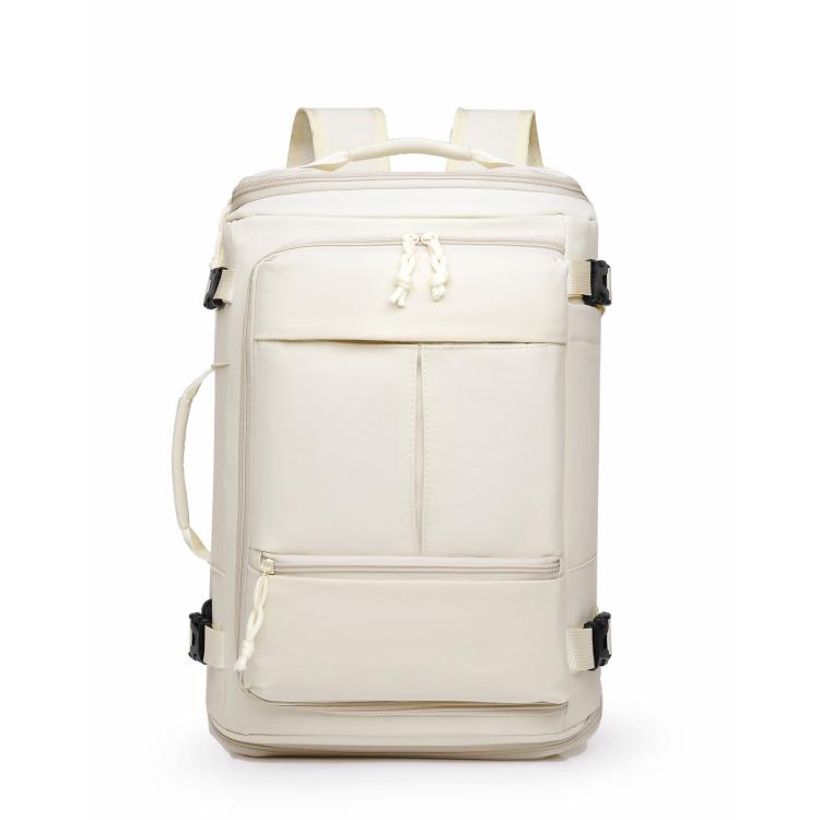 Expandable Travel Backpack Flight Approved Carry On Gym Backpack with Shoe Compartment USB Port