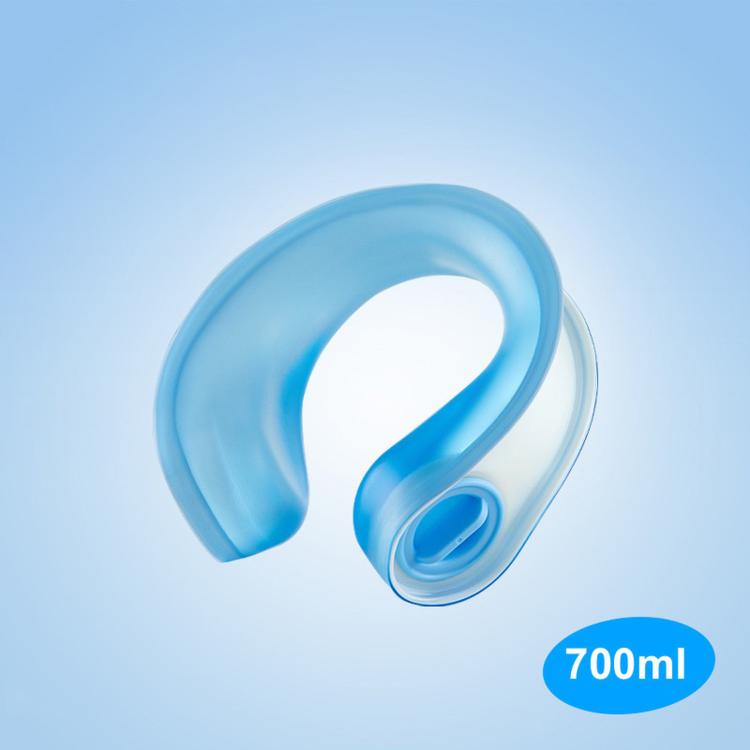 Wearable Neck Cooling Wrap Reusable Soft PVC Neck Ice Pack Refillable Hands-Free Cold Collar for Instant Relief