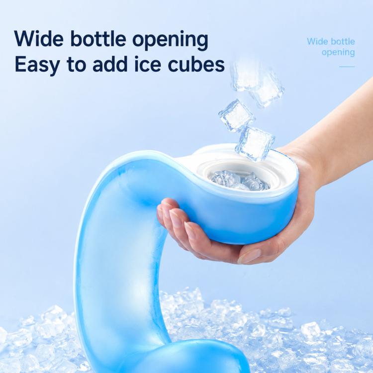 Wearable Neck Cooling Wrap Reusable Soft PVC Neck Ice Pack Refillable Hands-Free Cold Collar for Instant Relief