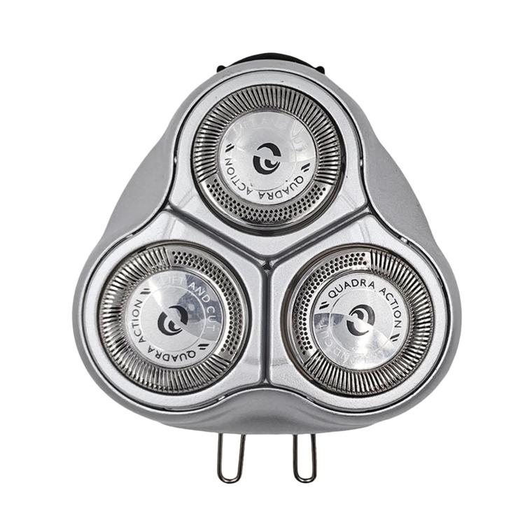 HQ6 Shaver Head Replacement Blades For Philips Shavers HQ7830 / HQ7617 / HQ7615 / HQ6825, Carmen + Stent, Overall Head