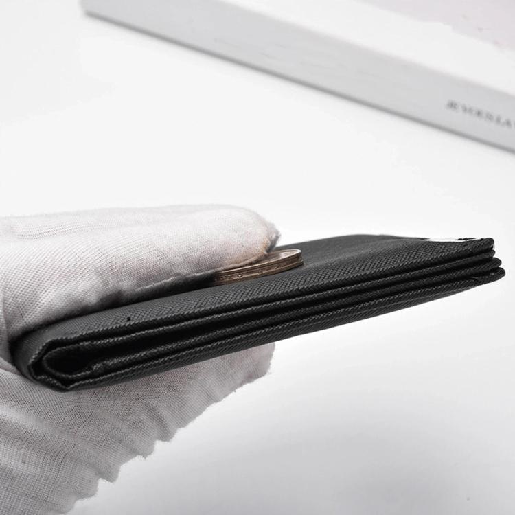 K3323 Men Short Multi-Card Slot Wallet Portable Slim & Minimalist Card Holder