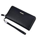 DEABOLAR Portable Long Men Wallet Casual Zipper Billfold & Hand Pouch