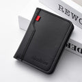 Dibaoleiou K3315 Portable Vertical Men Billfold 2-Fold Large Capacity Wallet & Card Holder