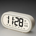 Battery Operated Digital Alarm Clock Loud Bedside Clock with 3 Alarm Settings, Temperature Date and Backlight Snooze
