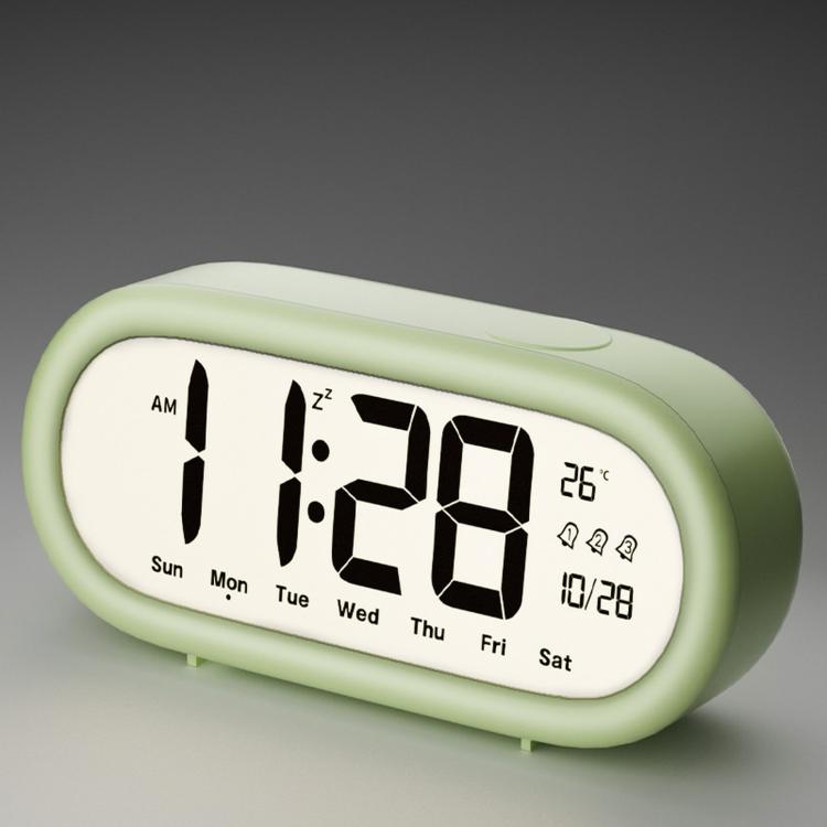 Battery Operated Digital Alarm Clock Loud Bedside Clock with 3 Alarm Settings, Temperature Date and Backlight Snooze