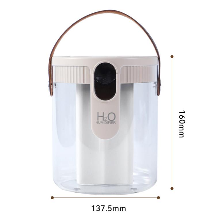 H40 3 Nozzles Household 1.5L Large Capacity Humidifier Quiet Humidifier With Ambient Light