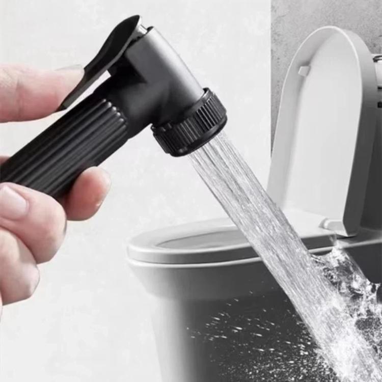 Lc040 High Pressure Toilet Sprayer For Bathroom Household Pressure-Enhanced Shower Head, Sprinkler, Sprinkler+2m Water Pipe, Sprinkler+2m Water Pipe+Drilling Base, Sprinkler+2m Water Pipe+Hole-free Base