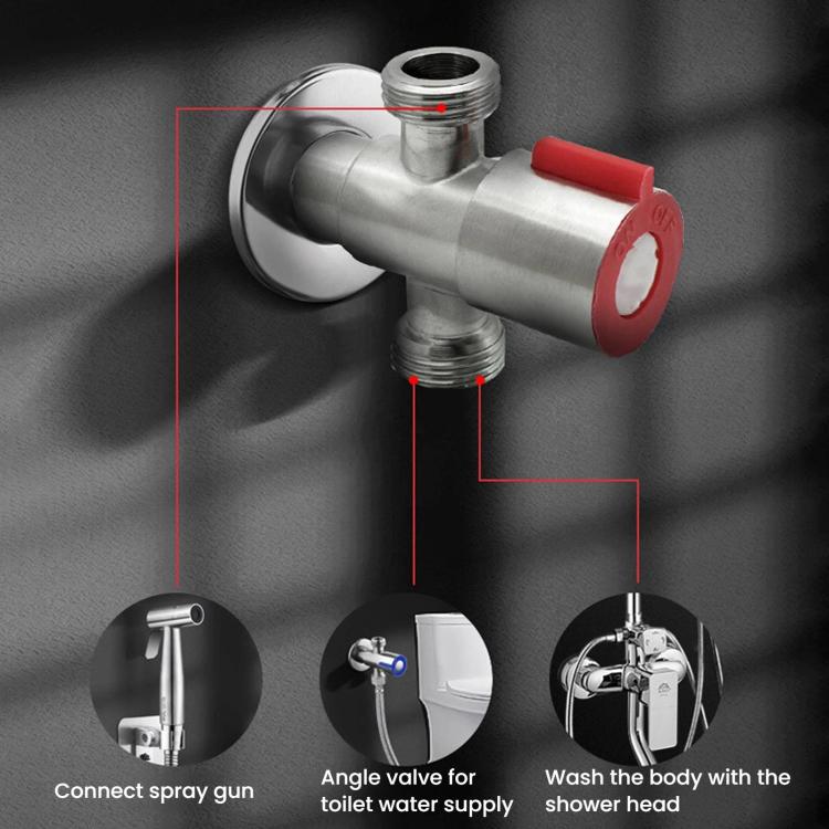 Lc040 High Pressure Toilet Sprayer For Bathroom Household Pressure-Enhanced Shower Head, Sprinkler, Sprinkler+2m Water Pipe, Sprinkler+2m Water Pipe+Drilling Base, Sprinkler+2m Water Pipe+Hole-free Base