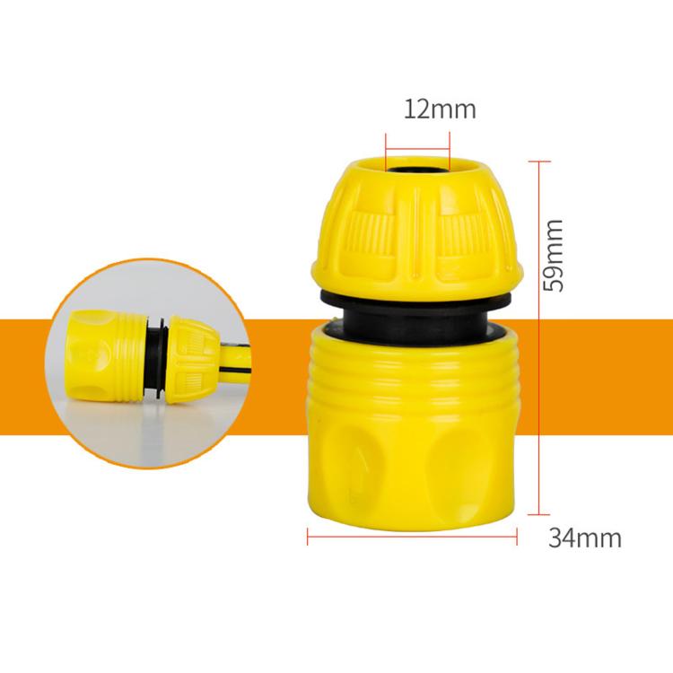 Water Tap Hose Connection Repair Adapter Nozzle Converter Washing Machine Water Inlet Connector, 3/8 inch Hose Connector, 1/2 inch Hose Connector, 3/4 inch Hose Connector, 1 inch Hose Connector, 1/2 inch Hose Mender, 3/4 inch Hose Mender