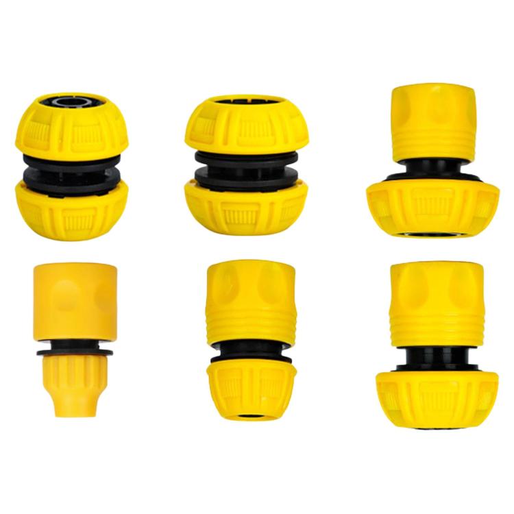 Water Tap Hose Connection Repair Adapter Nozzle Converter Washing Machine Water Inlet Connector, 3/8 inch Hose Connector, 1/2 inch Hose Connector, 3/4 inch Hose Connector, 1 inch Hose Connector, 1/2 inch Hose Mender, 3/4 inch Hose Mender