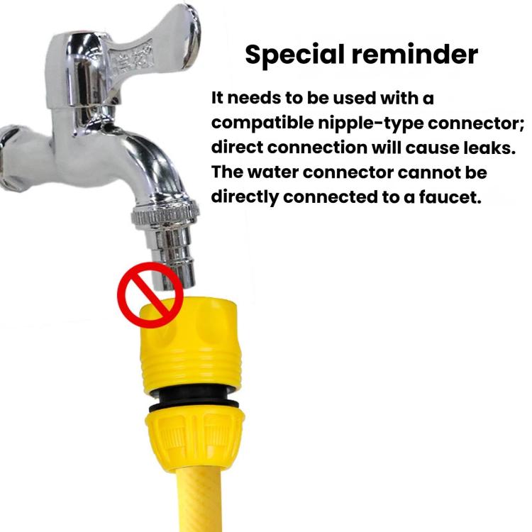 Water Tap Hose Connection Repair Adapter Nozzle Converter Washing Machine Water Inlet Connector, 3/8 inch Hose Connector, 1/2 inch Hose Connector, 3/4 inch Hose Connector, 1 inch Hose Connector, 1/2 inch Hose Mender, 3/4 inch Hose Mender