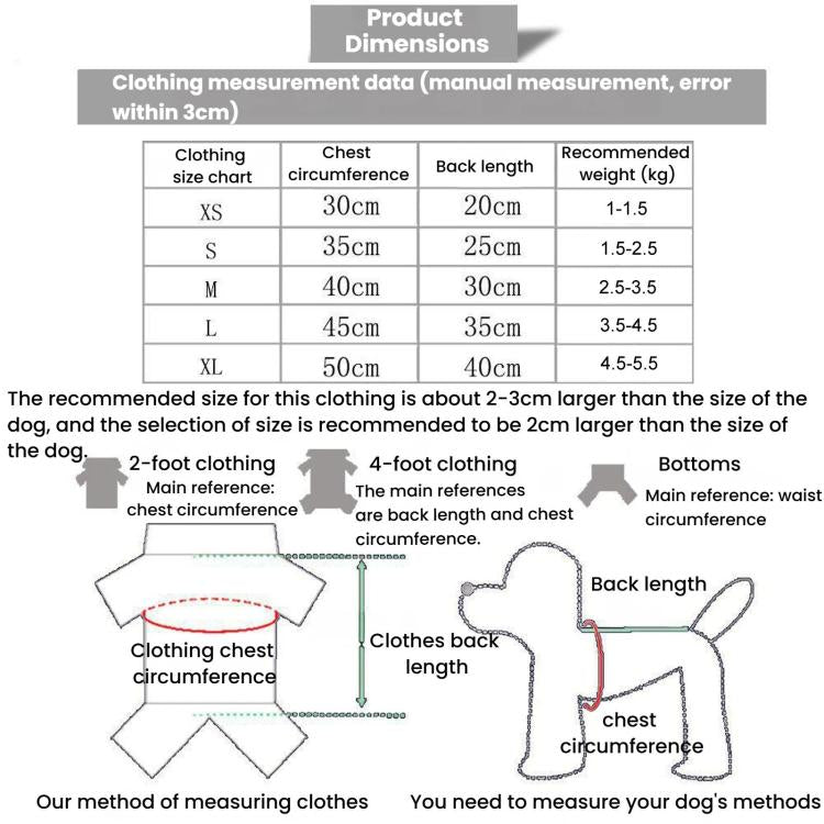 Anti-Shedding Thin Cat Clothes Summer Wearable Harness Dress For Pets, XS, S, M, L, XL