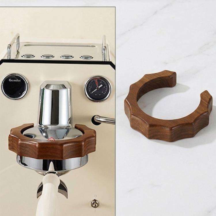 For Gemilai 3006/3145/3145B Espresso Machine Walnut Wood Modification Accessories, Anti-Scald Ring, Steam Lever Knob, Steam Wand Sleeve, 2-Piece Set, 3-Piece Set