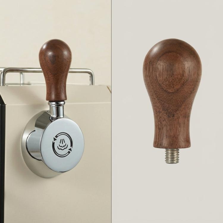 For Gemilai 3006/3145/3145B Espresso Machine Walnut Wood Modification Accessories, Anti-Scald Ring, Steam Lever Knob, Steam Wand Sleeve, 2-Piece Set, 3-Piece Set