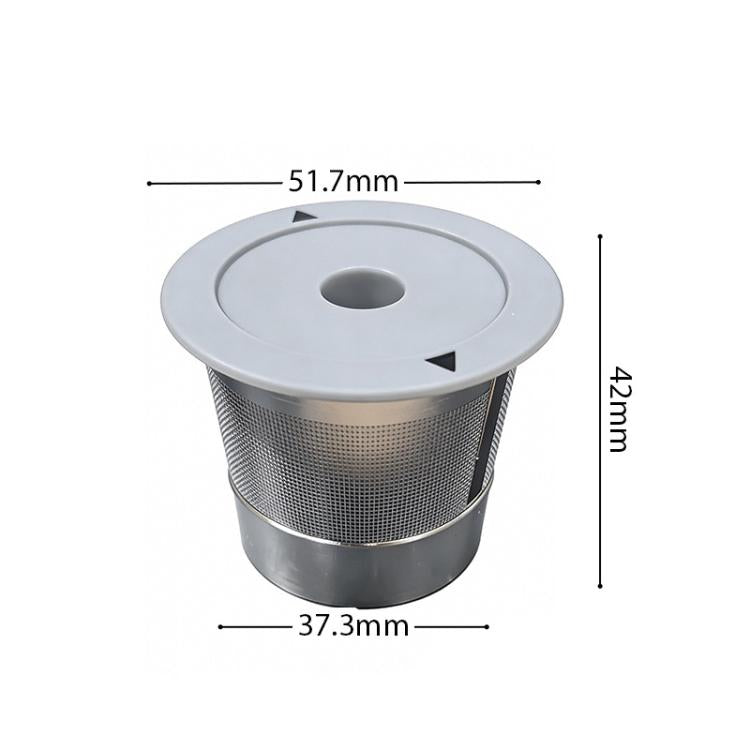 Single-Needle K Cups For Keurig 1.0 & 2.0 Stainless Steel Refillable Coffee Filter Pod, 1 Pack, 6 Packs