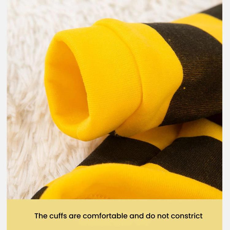 Thickened Leash-Friendly Dog Coat For Fall & Winter Bee-Themed Cat Clothing, S, M, L, XL