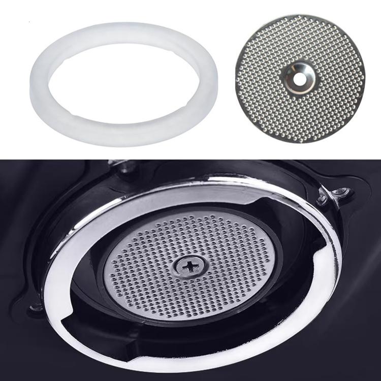 For Gemilai CRM3605 / CRM3601 / CRM3005E Espresso Machine, Silicone Gasket, Shower Screen, Shower Screen + Gasket Set, Complete Maintenance Kit with Pick Tool