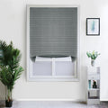 Self-Adhesive Pleated Shades Waterproof Non-Woven Paper Blinds Peel Stick Blackout Curtains, 60x150cm, 60x180cm, 90x150cm, 90x180cm