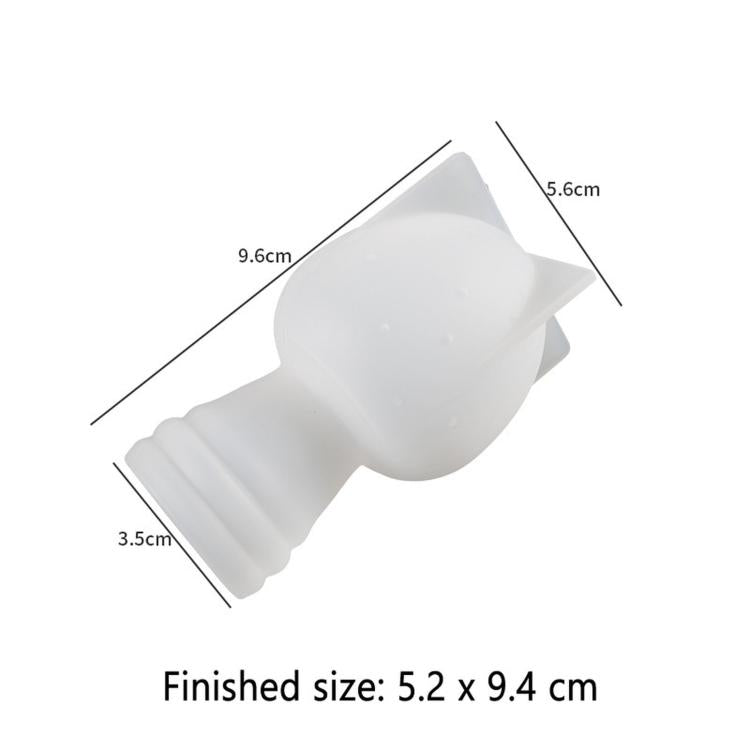 3D Mushroom Silicone Molds for Epoxy Resin Casting DIY Aromatherapy Gypsum / Candle / Soap, 001, 002, 003, 004
