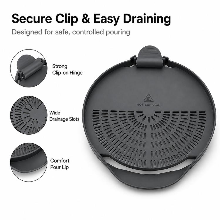 For Thermomix TM6 TM5 Strainer Lid Clip-on Pot Strainer for Mixing Bowl