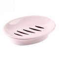 Double Lattice Home Bathroom Soap Dish Box Case Holder Container
