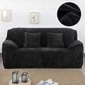 Plush Fabric Sofa Cover Thick Slipcover Couch Elastic Sofa Covers Not Include Pillow Case, 1 seat 90-140cm, 2 seat 145-185cm, 3 seat 190-230cm, 4 seat 230-300cm