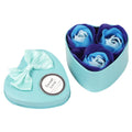3 Soap Flowers Valentine Day Gifts Tanabata Gifts Wedding Creative Gifts Heart Shaped Iron Box Roses