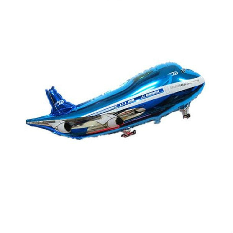 2 PCS Airplane Model Balloon Toy Cartoon Party Balloon Children Toy