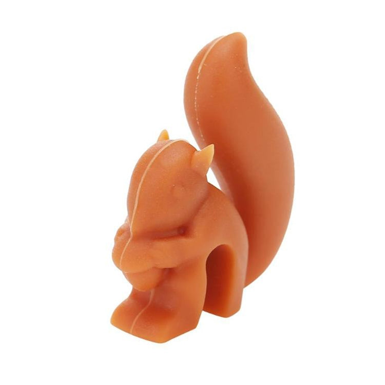 10 PCS Silicone Squirrel Tea Bag Multi-function Wine Glass Cup Recognizer, Squirrel (Green), Squirrel (Blue), Squirrel (Coffee), Squirrel (Gray), Squirrel (Orange)
