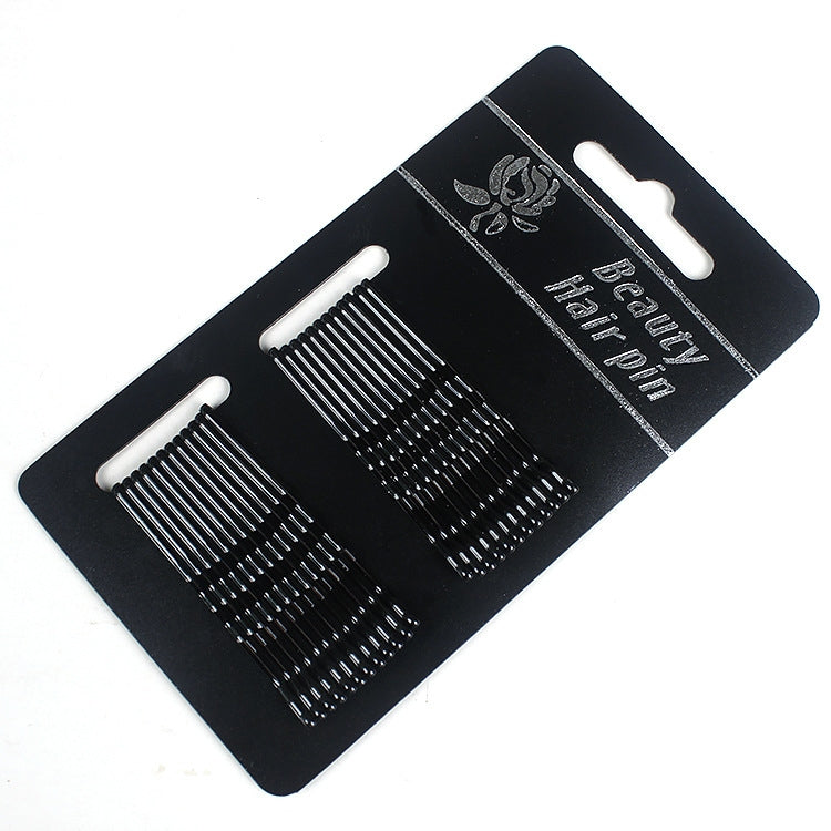 3 PCS Female Black Gold Barrettes Hair Clips Headbands Hair Accessories