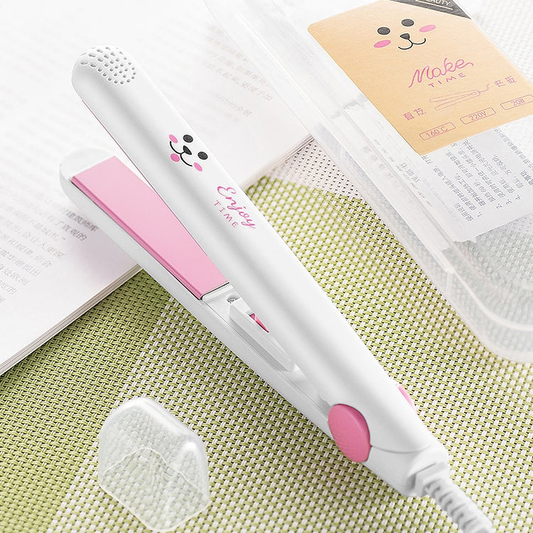 Mini Professional Hair Tools Smoothing Corrugated Travel Straightening Irons