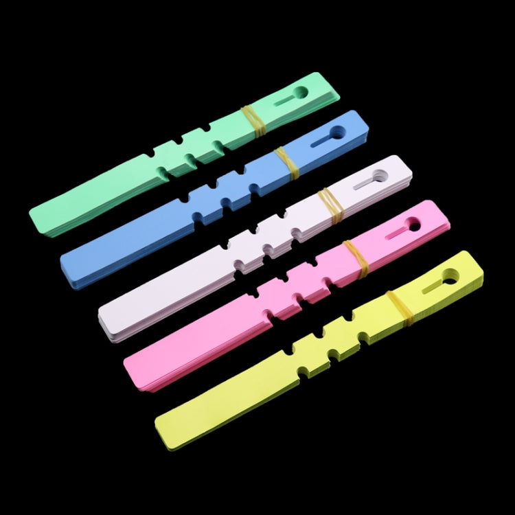100 PCS Gardening Plant Sapling Seed Hanging Tree Label, Plant Label 5 Yellow, Plant Label 5 Green, Plant Label 5 Blue, Plant Label 5 Red, Plant Label 5 White, Plant Label 5 Pink