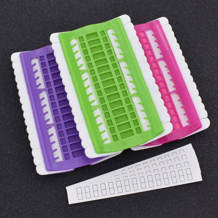 Cross Stitch Embroidery Special Tool 30 Hole Cable Arranger Threader Needle Box Pin Winder