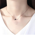 Love Memory 100 Languages I Love You Projection Love Letter Pendant Necklace, love letter rose gold, love letter silver
