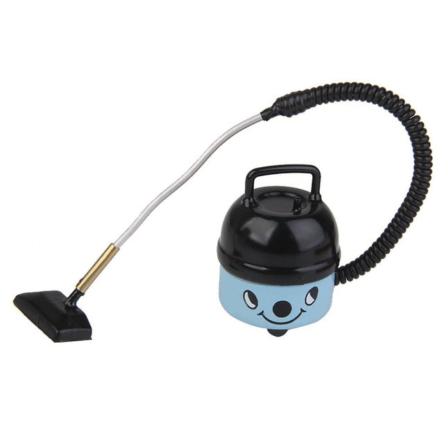 3 PCS Doll House Mini Vacuum Cleaner Model Miniature Accessories Children Educational Toys