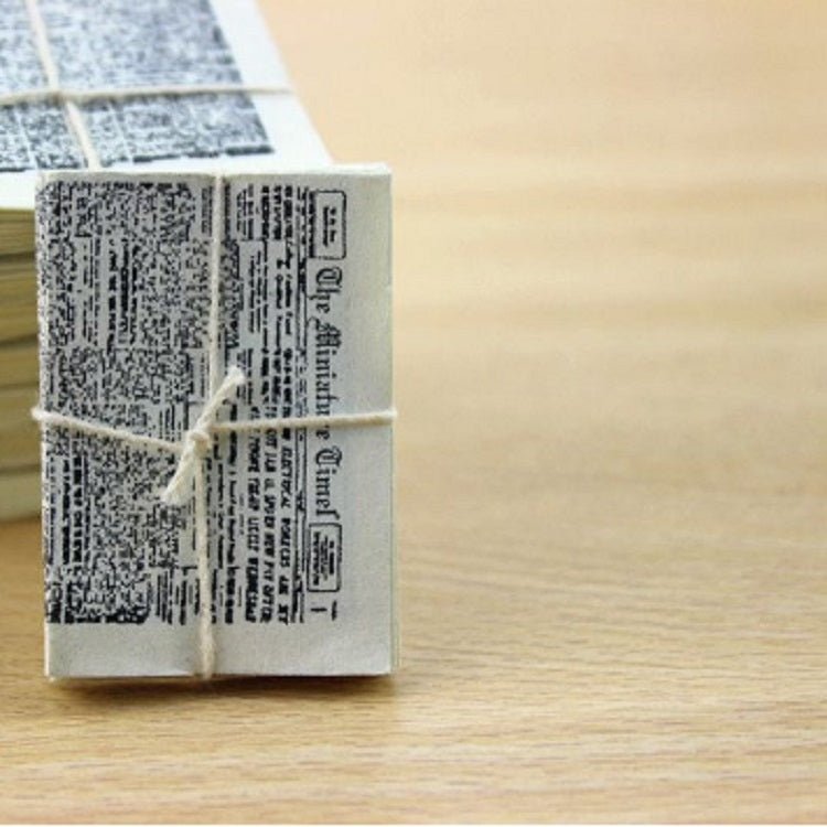Doll House Miniature Simulation One Bundle of Newspaper Children Toy, One Bundle of Newspaper