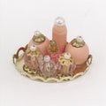 3 PCS Mini Doll House Dressing Table Decoration Cosmetic Set