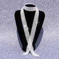 Women Sequined Rhinestone Bow Tie Dance Costume Accessories, White Diamond on White, Colorful Diamond on White, White Diamond on Black, Gun Black Diamond on Black, Red Diamond on Black, Blue Diamond on Black, Gold Diamond on Black                      ...