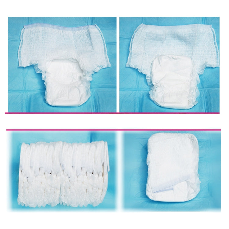 20 PCS Adult and Elderly Underpants Elastic Diapers, L, XL