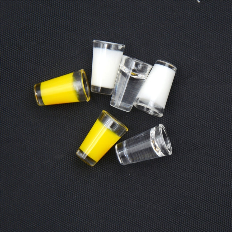 3 Pair 1:12 Miniature Doll House Accessories Plastic Mini Cup Model, Juice Cup