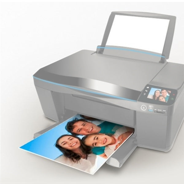 100 PCS 6 Inch Inkjet Printing Paper Photo Paper Color Single-Sided Coated Printing Highlight Waterproof Lluminous Paper, 6 Inch Inkjet Printing Paper
