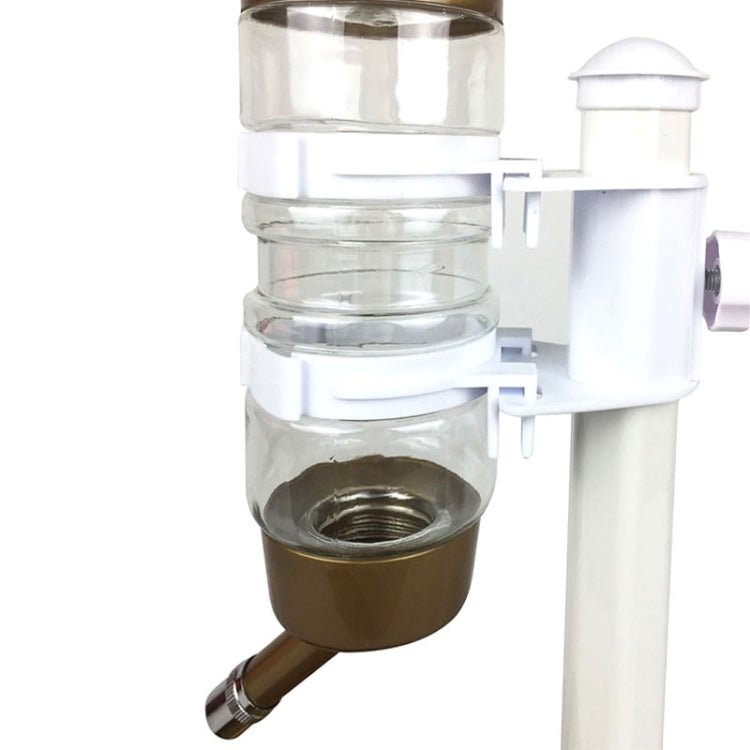 Liftable Automatic Drinking Fountain Pet Bowl Feeder Supplies, Gold, Blue, Rose Red