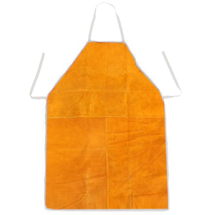Full Leather Electric Welding Apron High Temperature Fireproof Star Splash Protective Clothing, The Whole Paragraph 60×80, Entire Section 60×90, The Whole Paragraph 65×100, Three Spells 60×80, Three Spells 60×90, Three Spells 65×100